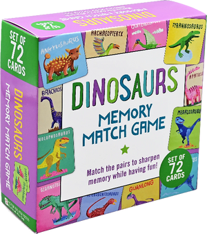 Dinosaurs Memory Match Game