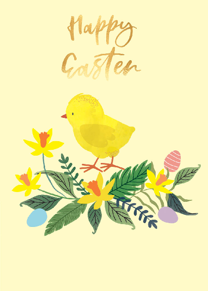 Little Chick Easter Card