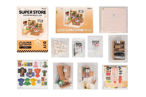 DIY Super Creator Miniature Kit | Fascinating Book Store