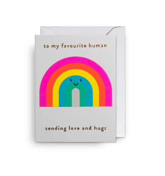 Favourite Human Mini Friendship Card