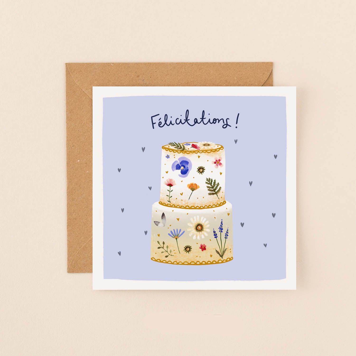 Felicitations French Congrats Card