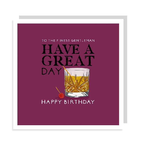 Finest Gentleman Birthday Card