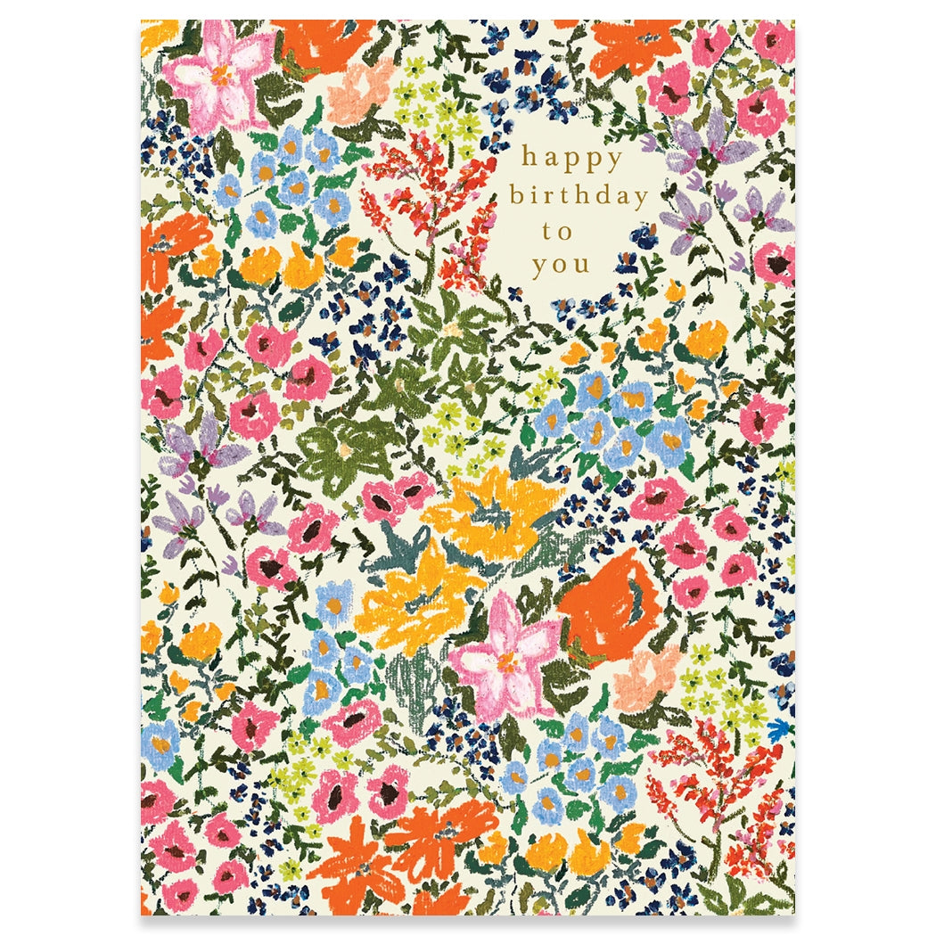 Garden Birthday Card