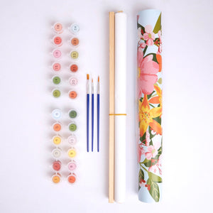 Flower Boom Paint By Numbers & Wall Hanging  Kit