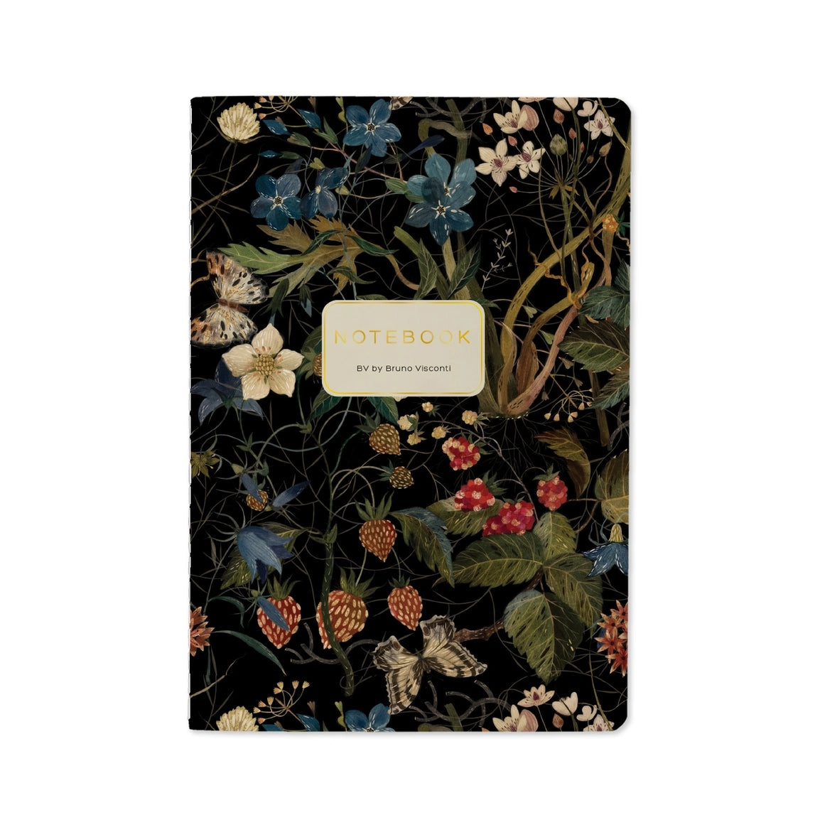 Forest Flowers Lined Notebook
