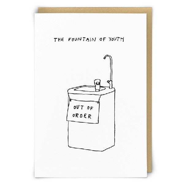 Fountain of Youth Birthday Card