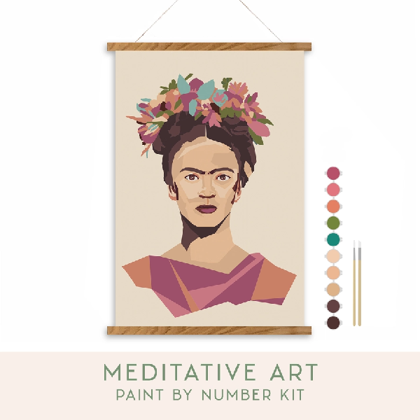 Breathe People Paint By Numbers Kit | Frida
