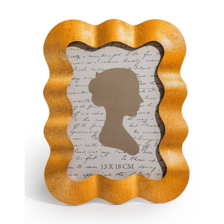 Gold Wave 5"x 7" Photo Frame