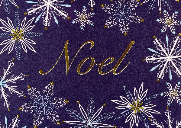 Golden Noel Boxed Christmas Cards