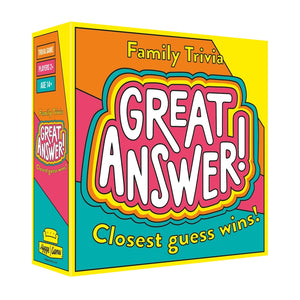 Great Answer! Game