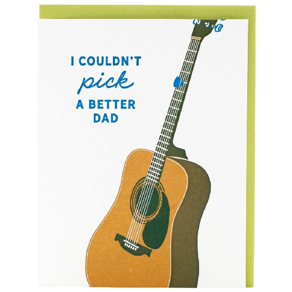 Guitar Dad Father's Day Card