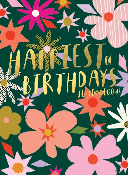 Happiest of Birthdays Birthday Card