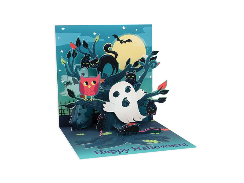 Haunted Tree Halloween Pop Up Card