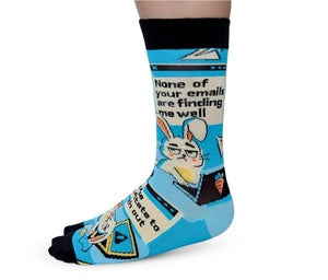 Inbox Bunny Women's Socks