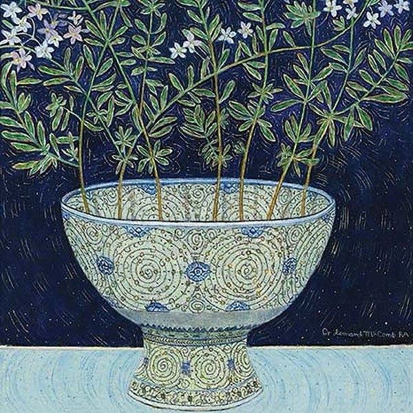 Jasmine Flowers Province Blank Art Card