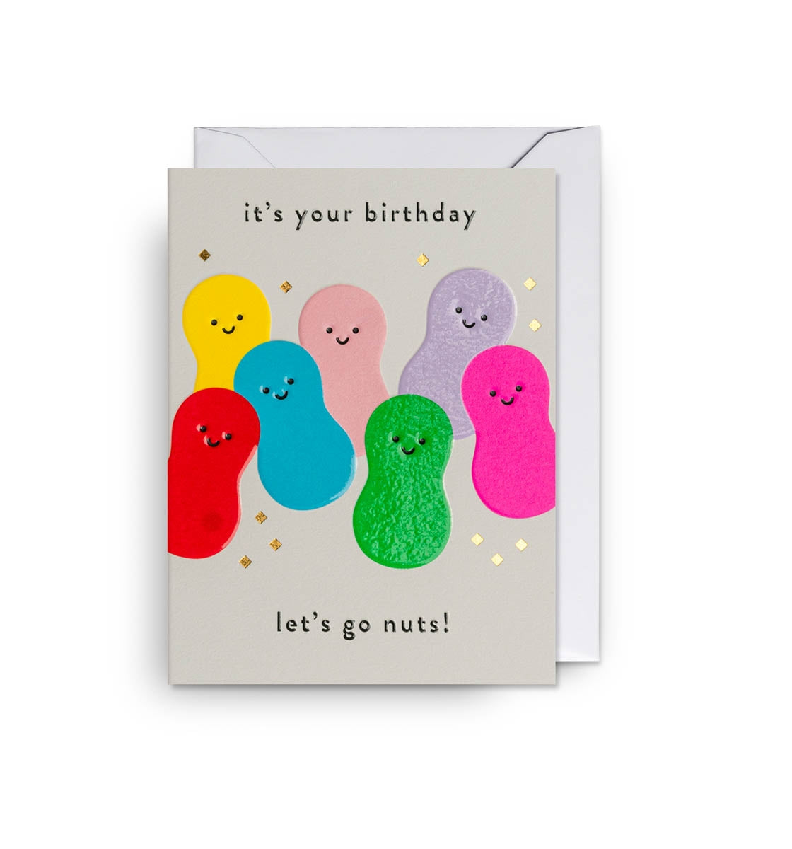 Let's Go Nuts Birthday Card