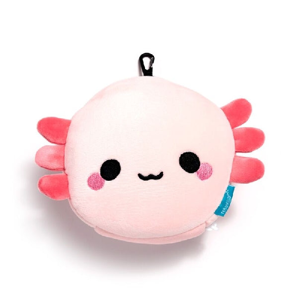 Relaxeazzz Kids & Adult Travel Pillow | Maddie The Axolotl