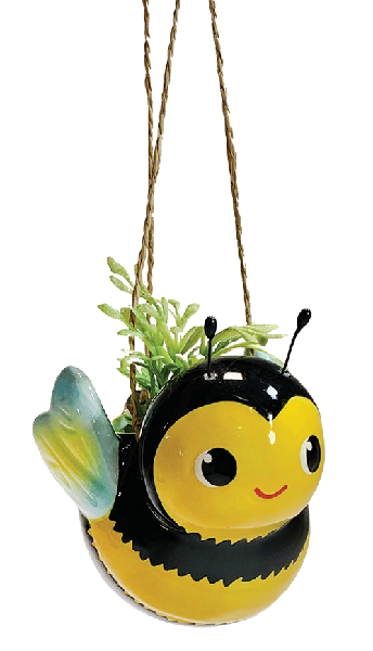Bee Mini Hanging Planter