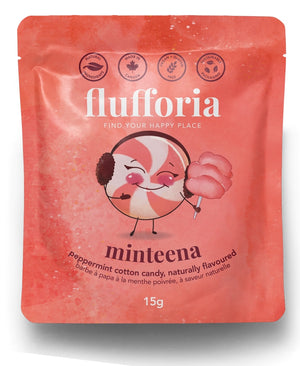 Flufforia Peppermint Holiday Cotton Candy