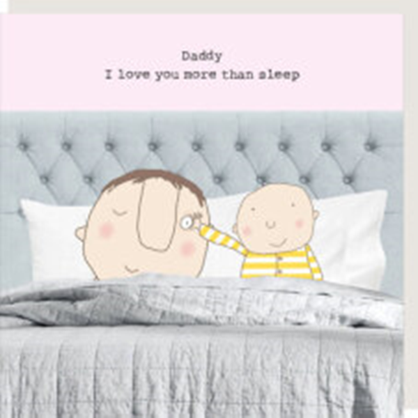 More Than Sleep Father's Day Card