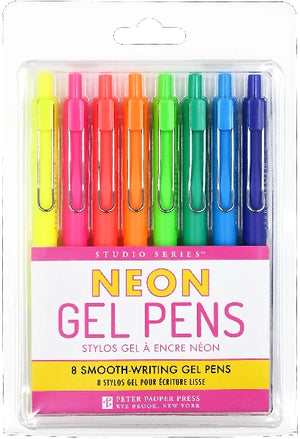 Neon Gel Pen Set