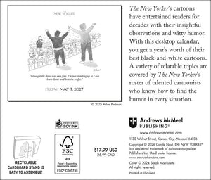 2027 Cartoons From The New Yorker Daily Desk Calendar