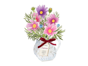 October Birth Flower Pop-Up Card