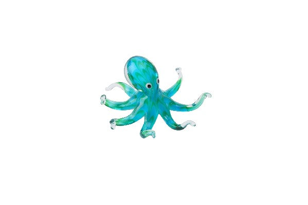 Glass Octopus Figurine