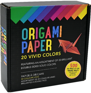 Origami Paper 20 Vivid Colors | Peter Pauper