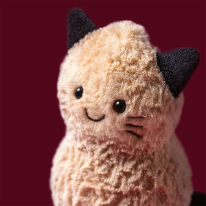 Jellycat Amuseables Peanut Cat Outfit Plush