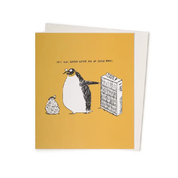 Penguin Classics Blank Humour Card