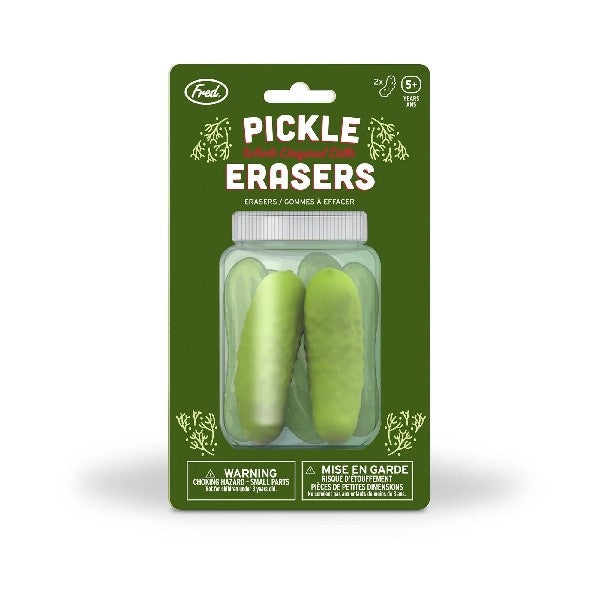 Fred & Friends Erasers | Pickle
