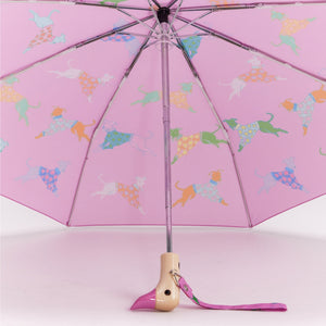 Dogs In Pink Duckhead Umbrella