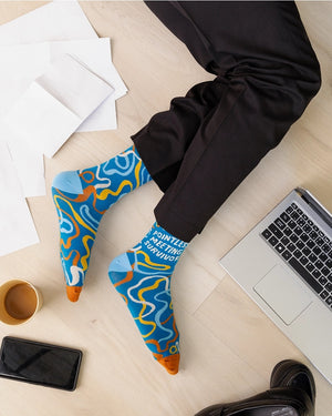 Pointless Meeting Survivor Men's Socks