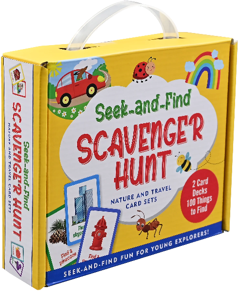 Seek-And-Find Scavenger Hunt Card Set | Nature And Travel