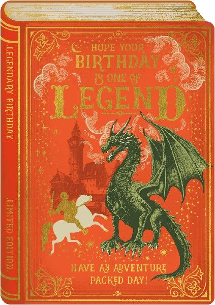 Legend Birthday Card