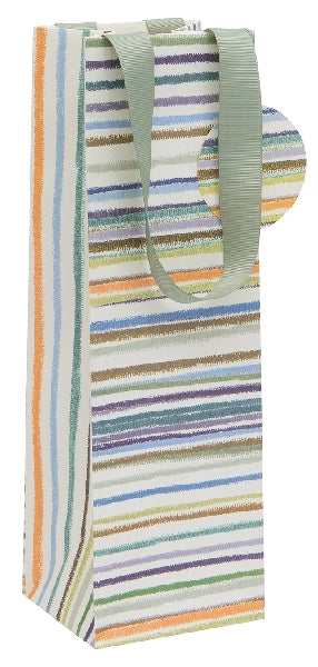 Horizontal Stripes Bottle Bag