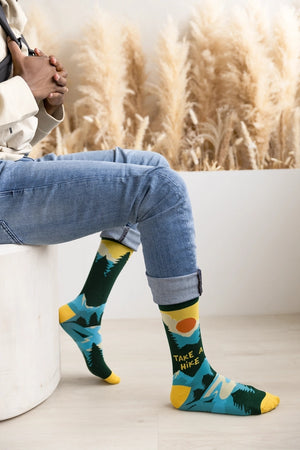 Take A Hike Men's Socks