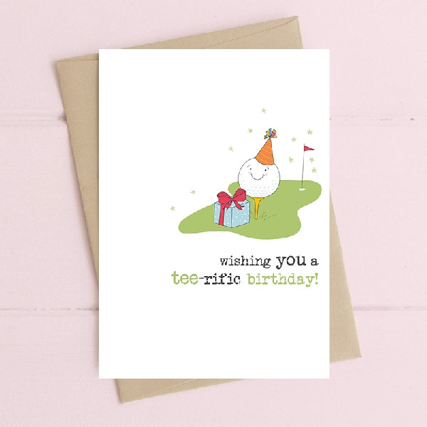 Tee-rific Birthday Card