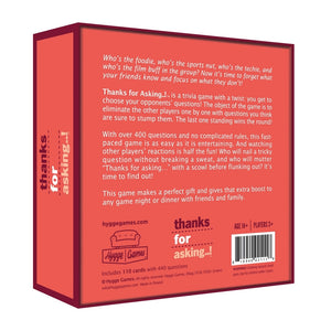 Thanks For Asking..! Game