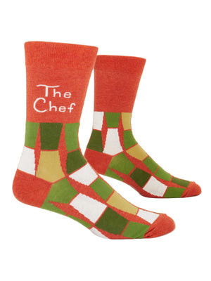 Blue Q Men's Crew Socks | The Chef