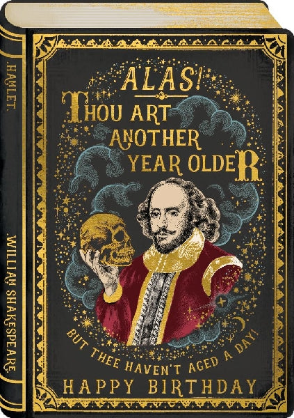Shakespeare Storybook Birthday Card