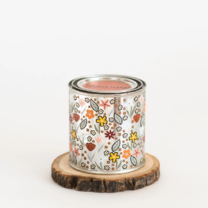 Weekday Candles Paint Tin Candle | Tobacco Flower