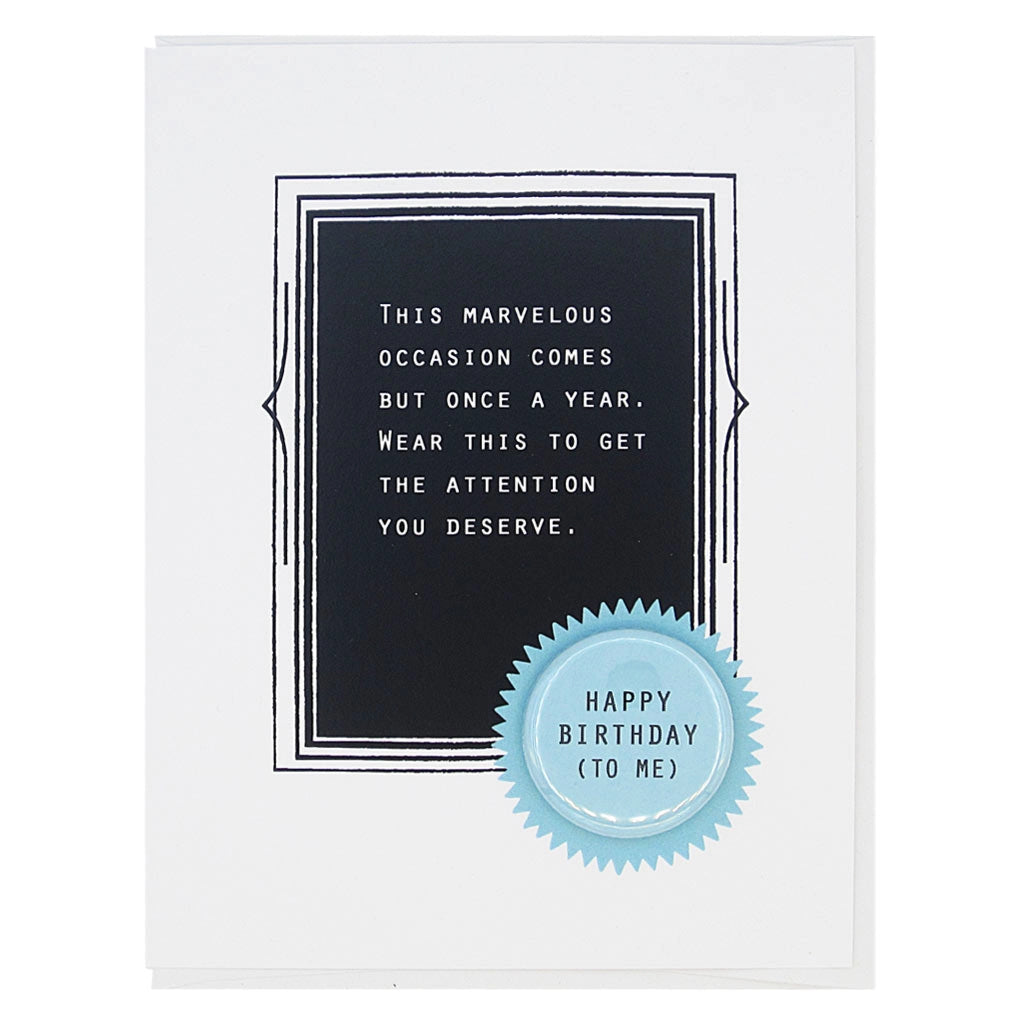 Happy Birthday To Me Birthday Card