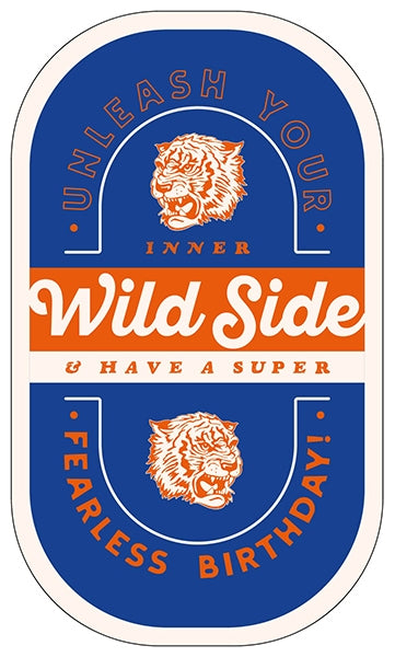 Wild Side Birthday Card