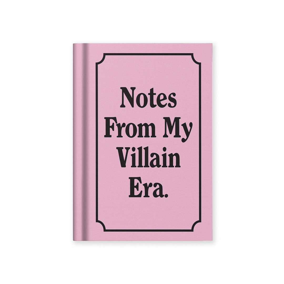 Notes From My Villian Era Mini Notebook