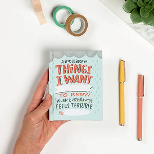 Em & Friends Fill-In Keepsake Book | Things I Want You To Know When Everything Feels Terrible