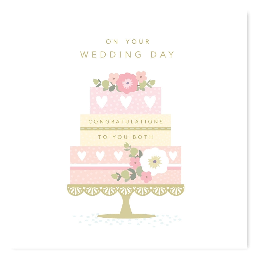 Wedding Cake Wedding Card