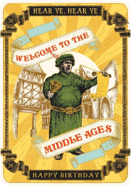 Hear Ye, Hear Ye! Birthday Card