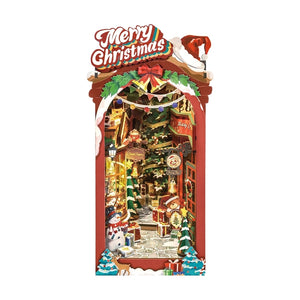 DIY Miniature Book Nook Kit | Christmas Street